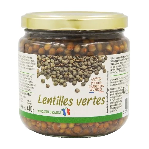 Lentilles Poitou Charentes bocal pne 265g