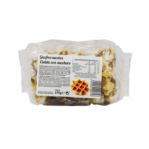 Gaufres Liégeoises sucrées paquet 275g