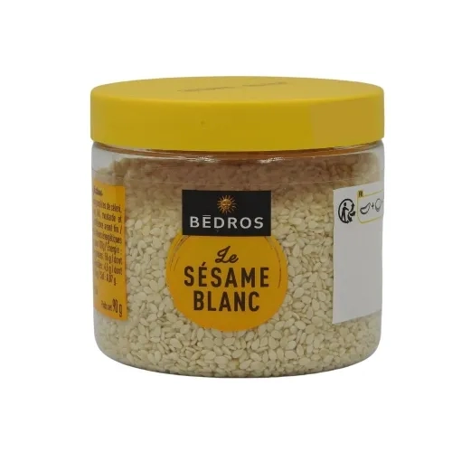 Sésame blanc pot 90g Bédros