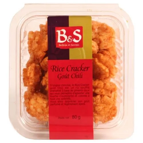 Rice cracker Chili  barquette B&S