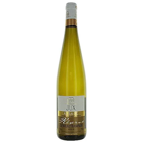 Vin blanc Alsace Gewurztraminer AOP Jux btle 75cl