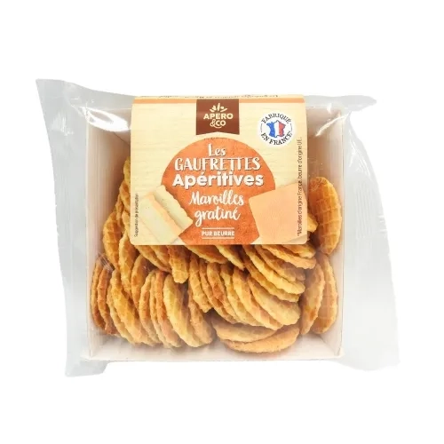 Gaufrettes maroilles gratiné 50g Apéro & Co