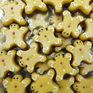 Gingerman pâte d'amande et chocolat