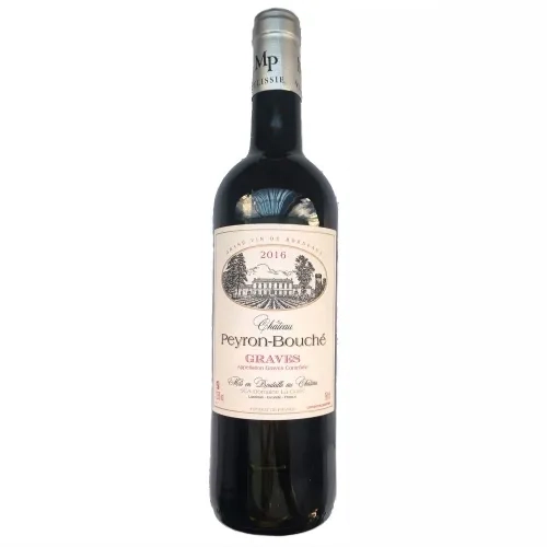 Vin rouge Graves Château Peyron-Bouché AOC 75cl