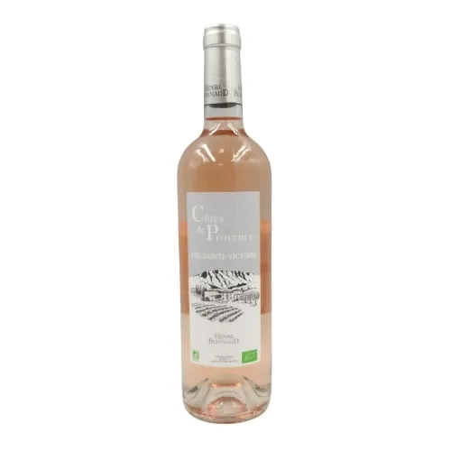 Vin rosé Côtes de Provence Sainte Victoire AOP BIO