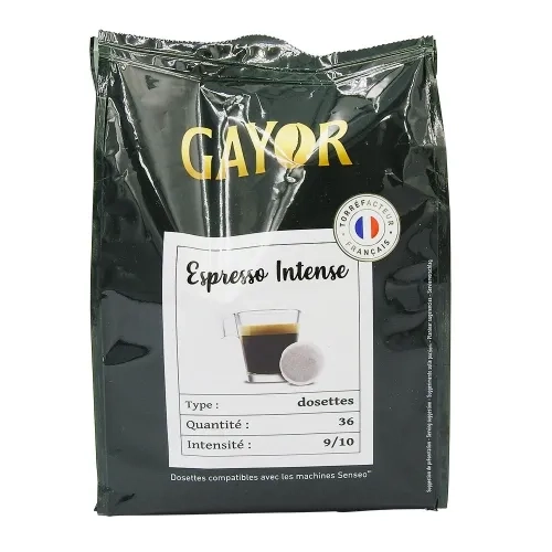 Café expresso intense paquet 36 dosettes