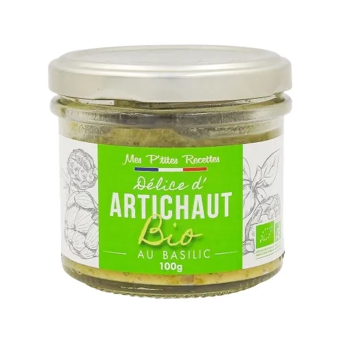 Tartinable BIO artichaut basilic pot 100g