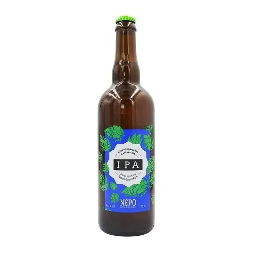 Bière IPA NEPO  btle 75CL