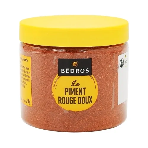 Piment rouge doux pot 90g Bédros