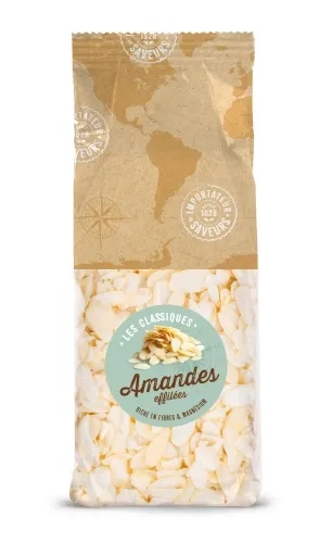 Amandes effilées paquet 400g  IDS