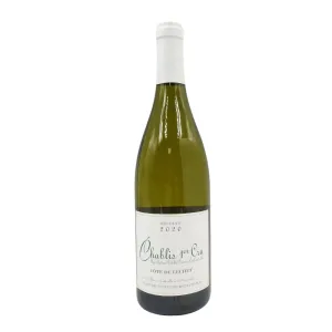 Vin blanc chablis 1er cru AOP côte de Lechet bouteille 75cl