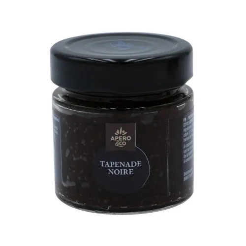 Tapenade noire pot 115g Apéro & Co