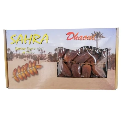 Datte branchée Tunisie Sahra boîte 1Kg