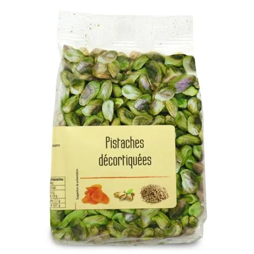 Pistaches décortiquées  paquet 200gr