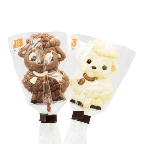 Sucette agneau betty chocolat au lait sachet 25g