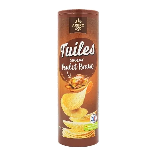 Tuiles saveur poulet braisé paquet 170g