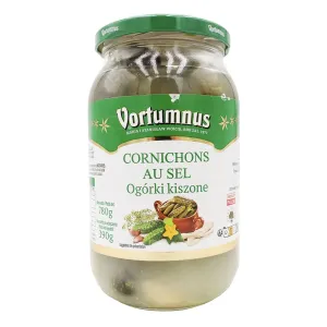Cornichons au sel Vortumnus bocal 390g
