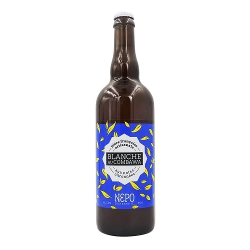 Bière blanche au combawa NEPO btle 75cl