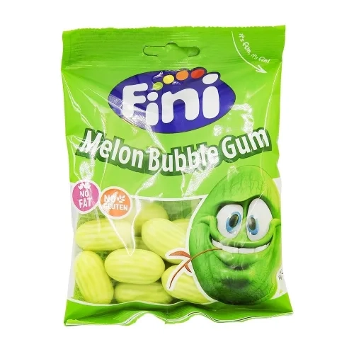 Melon bubble gum halal paquet 90g Fini