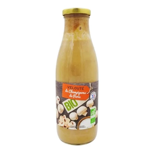 Velouté de champignons BIO bouteille 73cl