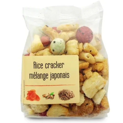 Mélange Japonais Rice cracker paquet 120g