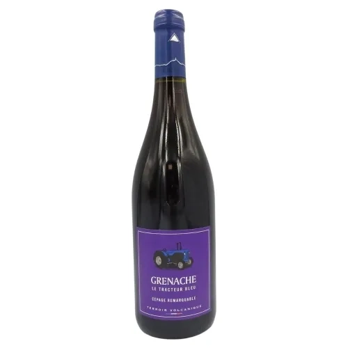 Vin rouge OC Grenache Tracteur Bleu IGP btle 75cl