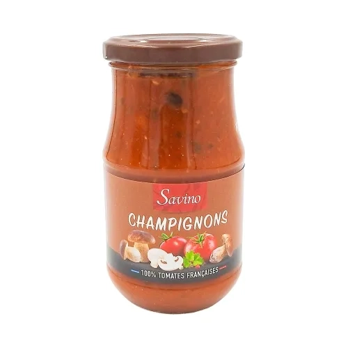 Sauce aux champignons pot 350g Savino