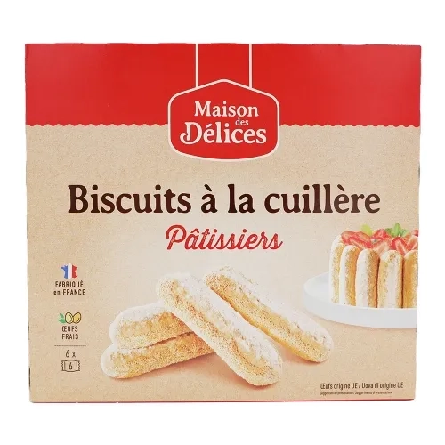 Biscuits à la cuillère aux oeufs frais  paquet 300g Maison des Délices