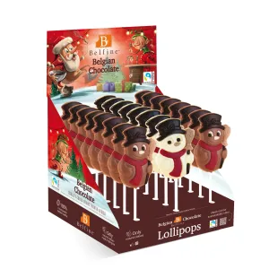 Sucettes Bonhomme chocolat lait 25g