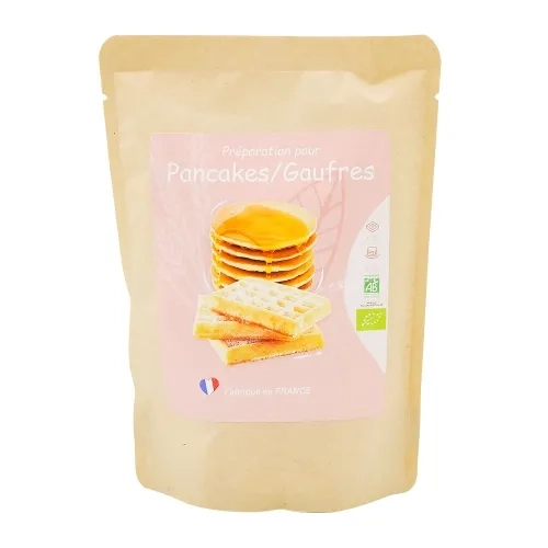 Préparation gaufres ou pancakes BIO paquet 300g