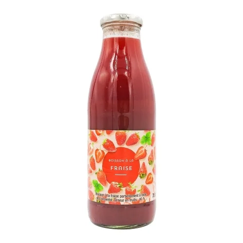 Boisson fraise bouteille 75cl