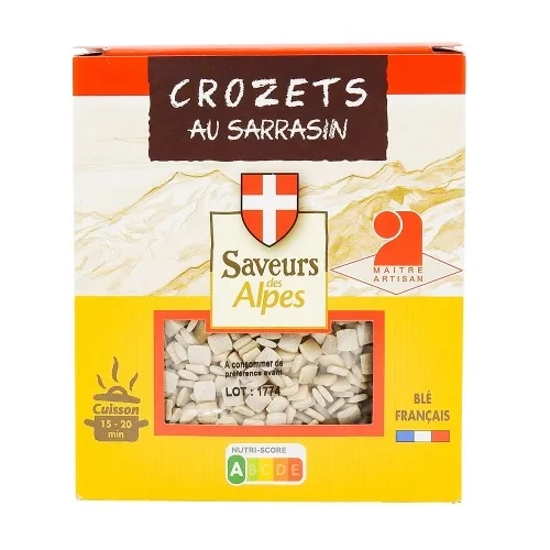 Crozets au sarrasin   boîte 400g