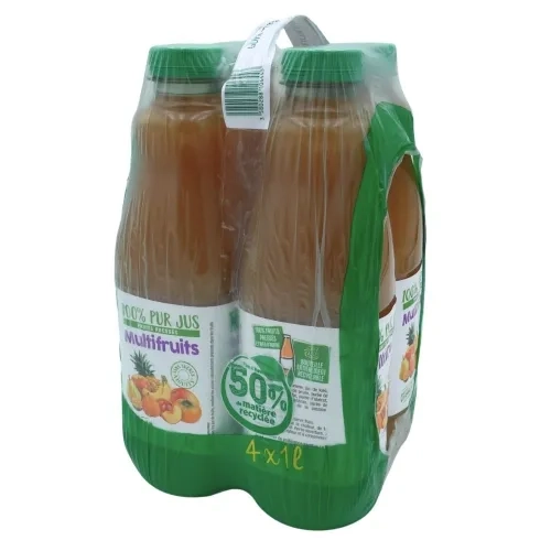 Pack pur jus multi fruits PET 4x1L