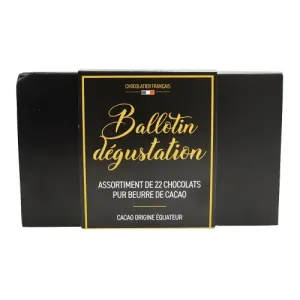 Ballotin de chocolats boîte 215g