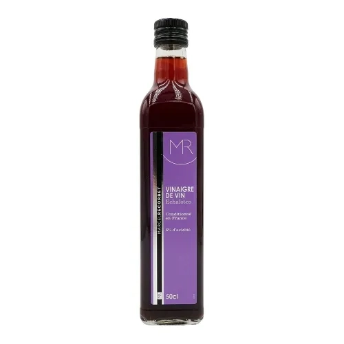 Vinaigre à l'échalote bouteille 50cl