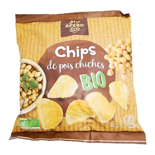 Chips de pois chiches BIO paquet 60g