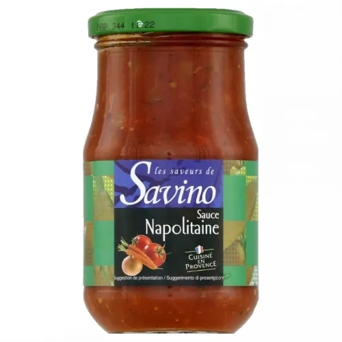 Sauce napolitaine pot 350g Savino