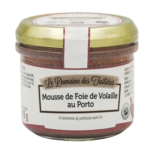 Mousse de foie de volaille au porto pot 90g