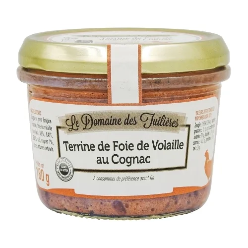 Terrine de Foie de Volaille Label Rouge boc 180g