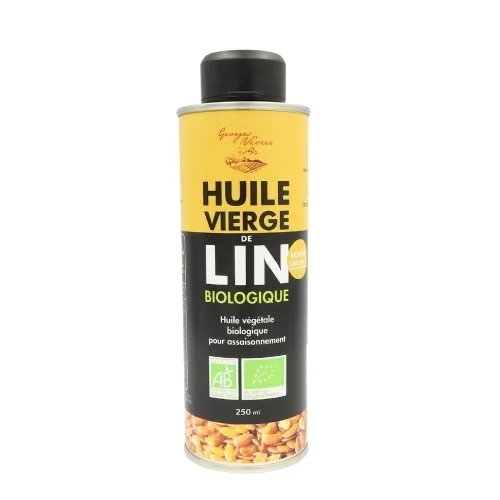 Huile vierge de lin BIO 250ml