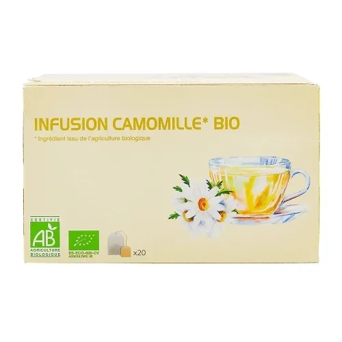 Infusion camomille BIO 20 sachets