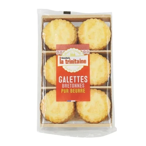 Galettes pur beurre bqt 280g La trinitaine