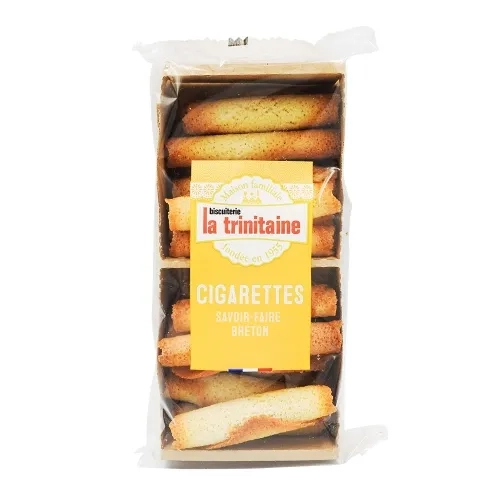 Cigarette nature pur beurre barquette 150gr