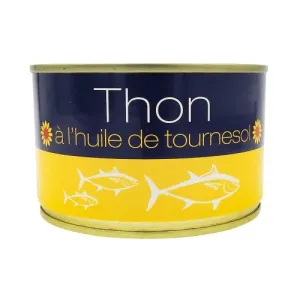 Thon entier huile de tournesol conserve pne 280g