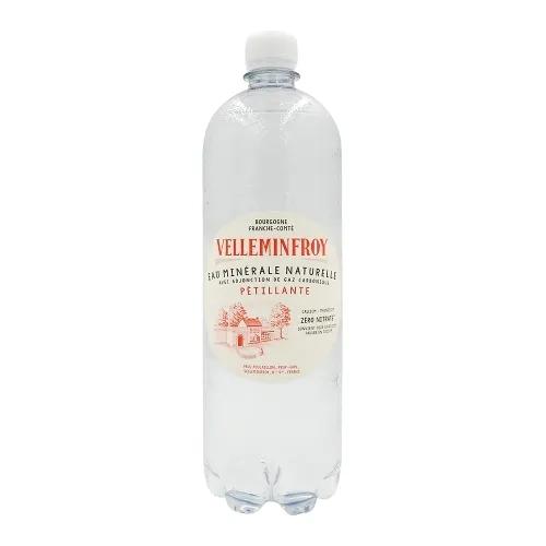 Eau pétillante bouteille PET 1l Velleminfroy
