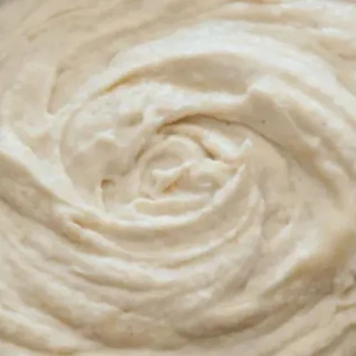 Crème  de pois chiche