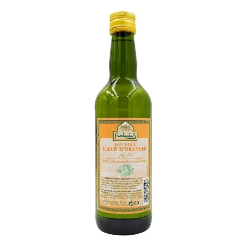 Eau goût fleur d'oranger bouteille 50cl Fantasia