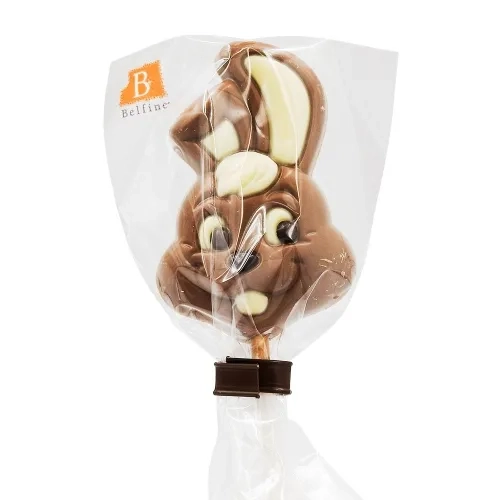 Sucette lapin binky chocolat au lait sachet 25g