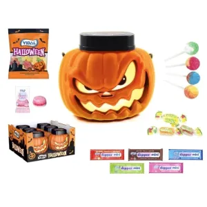 Bonbons Halloween seau citrouille 180g