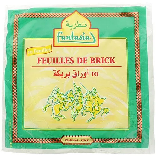Feuilles de brick dizaine Fantasia paquet 170g